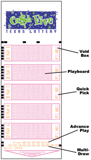 Texas Cash 5 How to Play